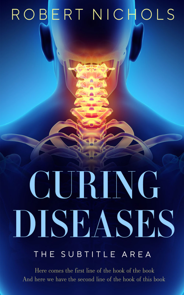 Front view of Bunting #10764 - Premade Health & Mind & Body Book Cover