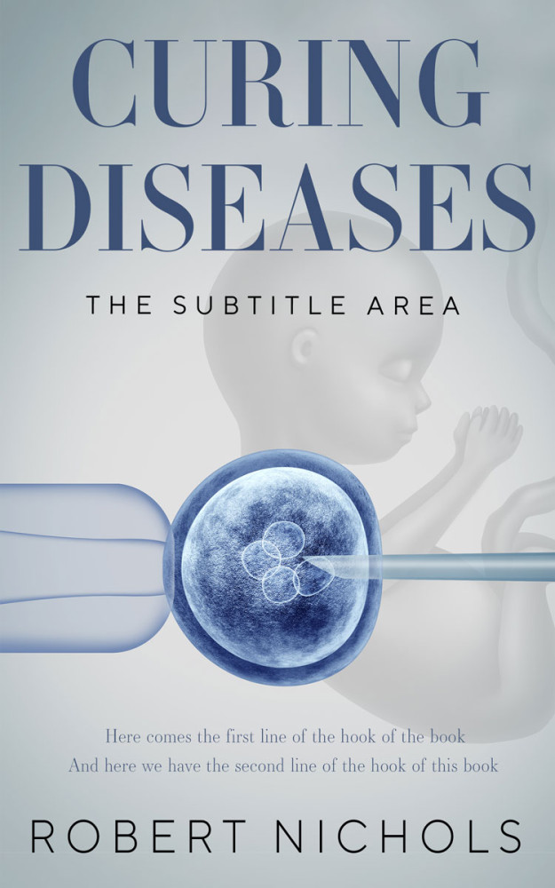 Front view of Submarine #10766 - Premade Science & Nature Book Cover