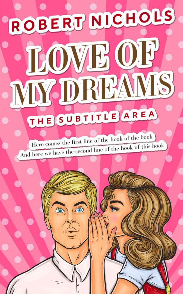 Front view of Mauvelous #10784 - Premade Mystery & Thriller & Suspense Book Cover