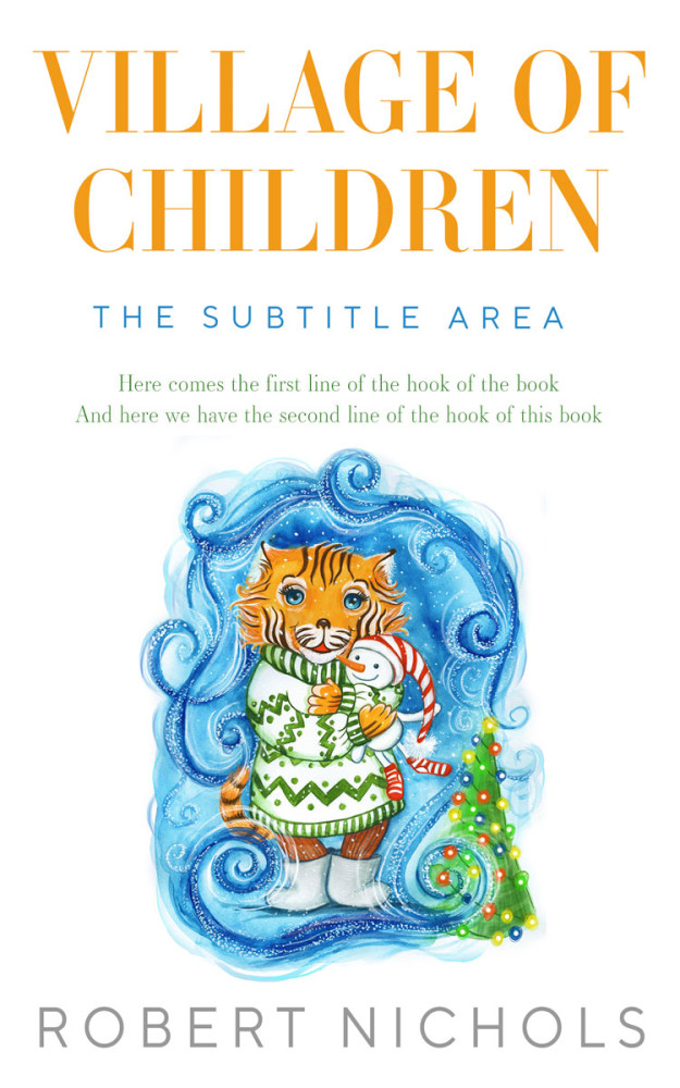 Front view of Astral #10800 - Premade Teen & Young Adult Book Cover