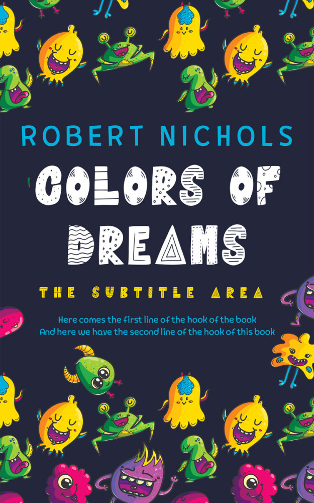 Front view of Ebony Clay #10805 - Premade Fantasy Book Cover