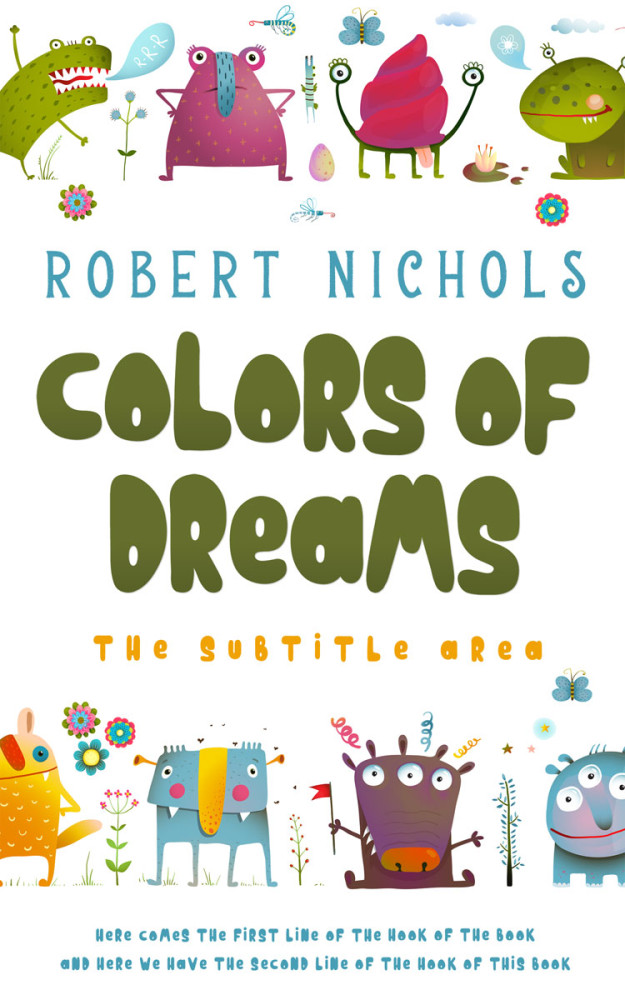 Front view of Pesto #10819 - Premade Horror Book Cover