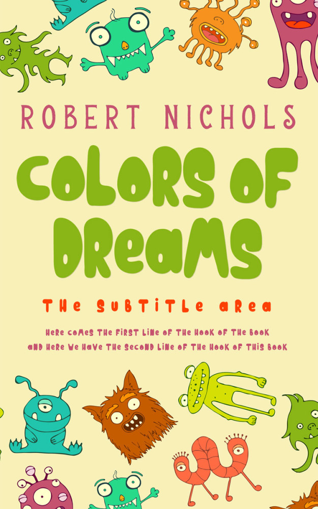 Front view of Astra #10824 - Premade Surreal Book Cover