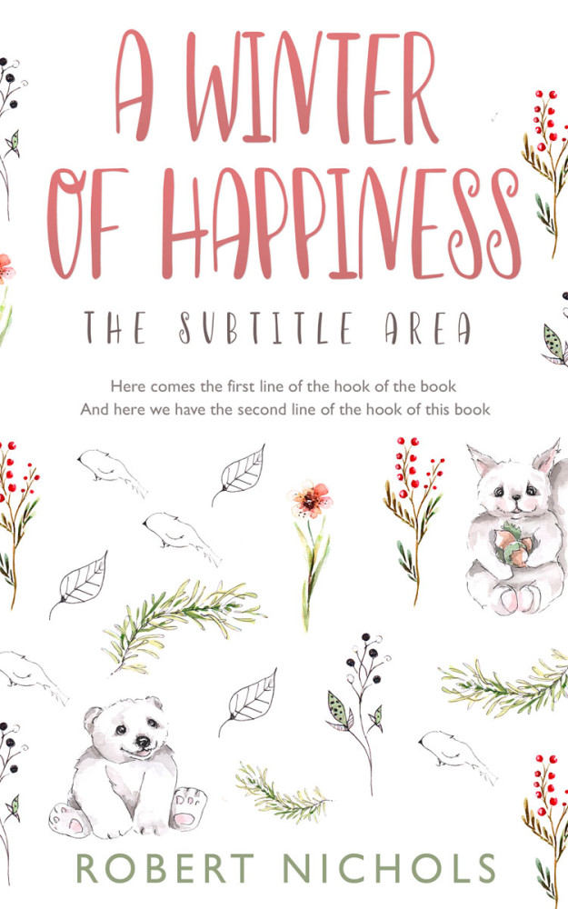 Front view of Westar #10829 - Premade Nature Book Cover | BookCoverZone