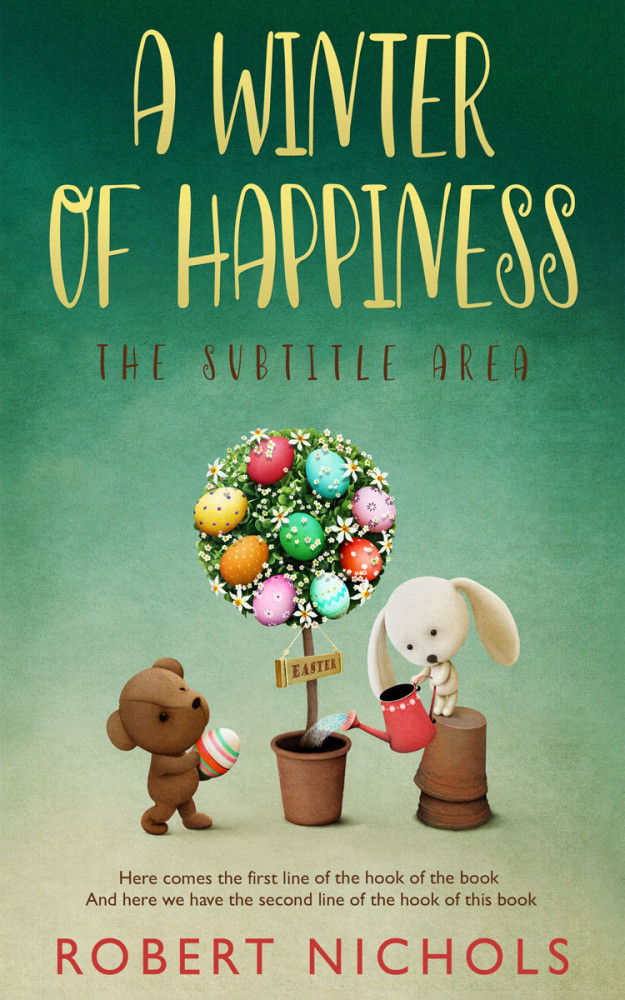 Front view of Como #10836 - Premade Religion & Spirituality Book Cover