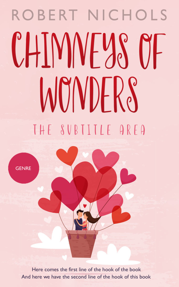 Front view of Azalea #10848 - Premade Romance Book Cover