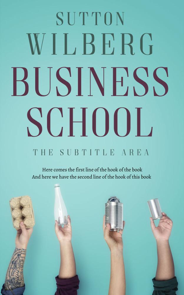 Front view of Half Baked #10867 - Premade Science & Nature Book Cover