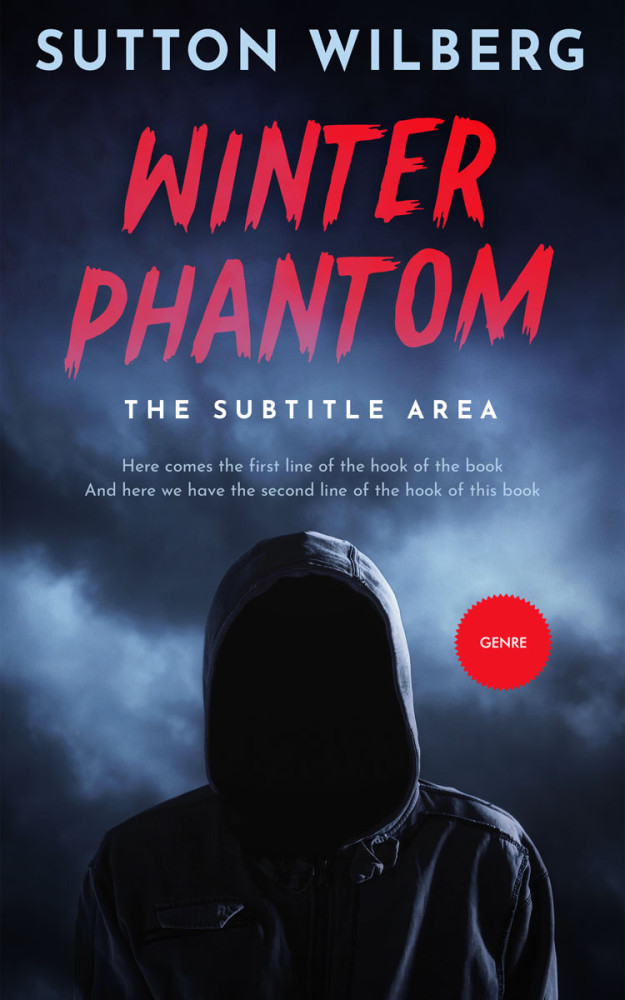 Front view of Mirage #10894 - Premade Mystery & Thriller & Suspense Book Cover