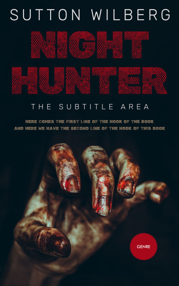 Front view of Bunker #10903 - Premade Mystery & Thriller & Suspense Book Cover