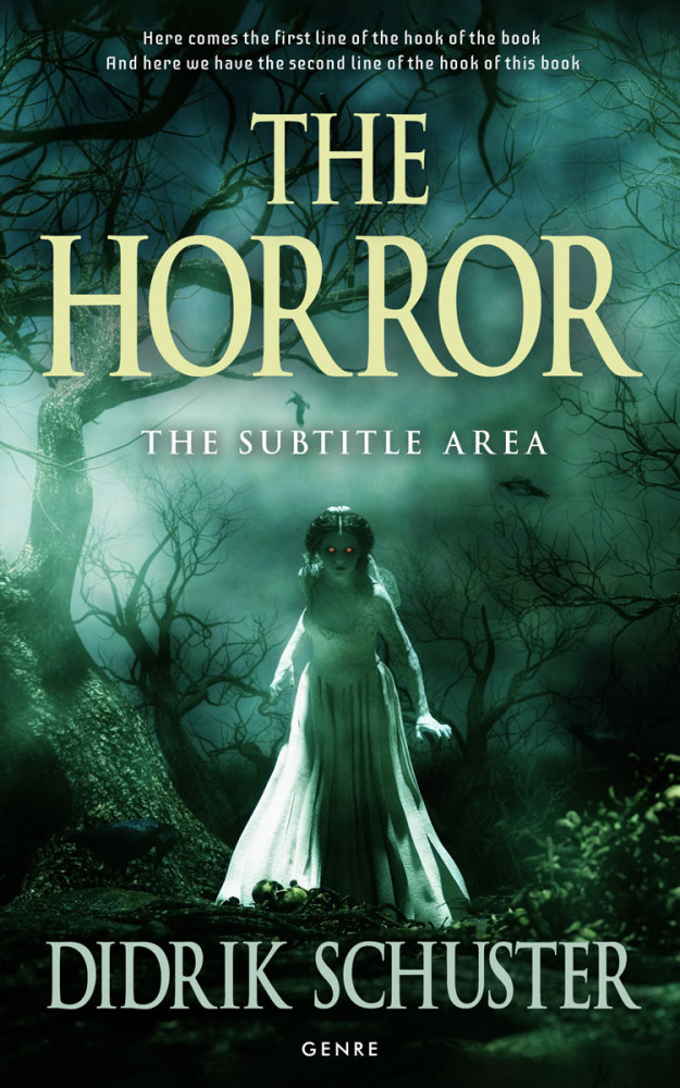 Front view of Celtic #10918 - Premade Horror Book Cover | BookCoverZone