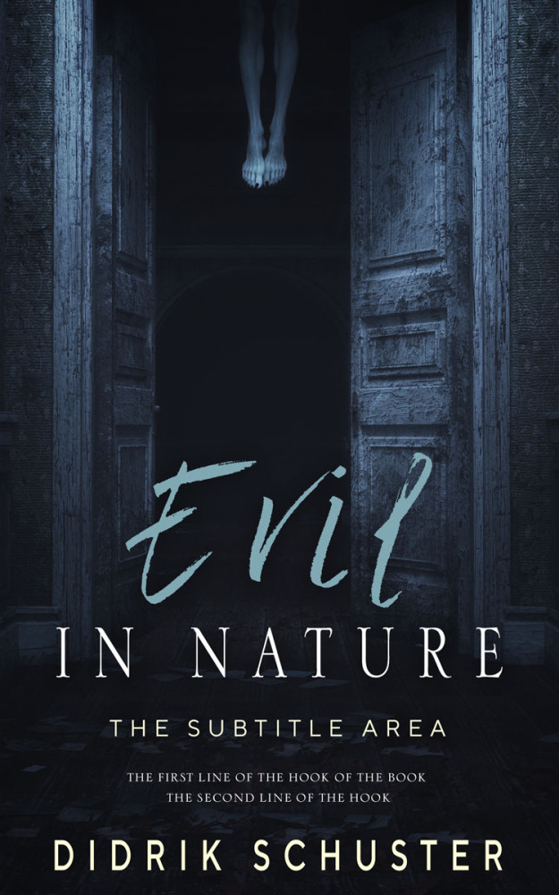 Front view of Mirage #10933 - Premade Horror Book Cover