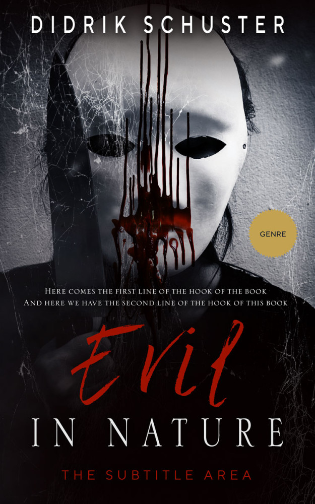 Front view of Martini #10934 - Premade Mystery & Thriller & Suspense Book Cover