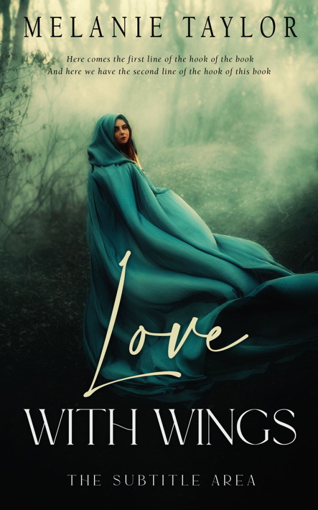 Front view of Aztec #10950 - Premade Romance Book Cover