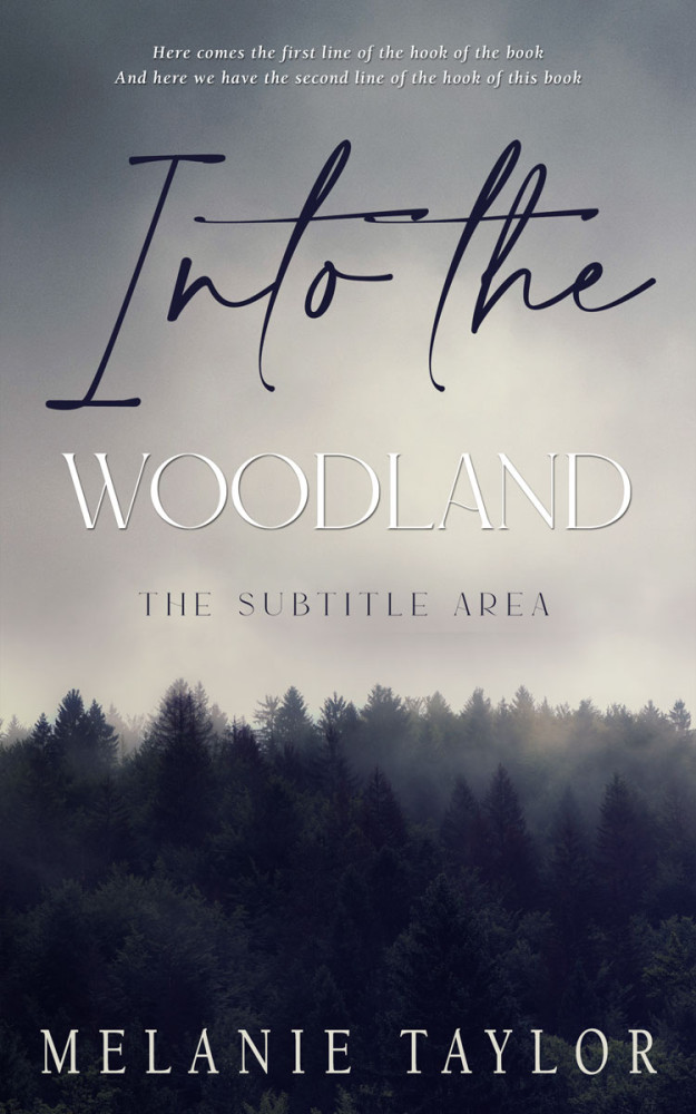 Front view of Cloudy #10964 - Premade Fantasy Book Cover