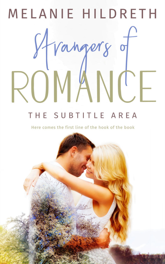 Front view of Pearl Bush #10998 - Premade Romance Book Cover