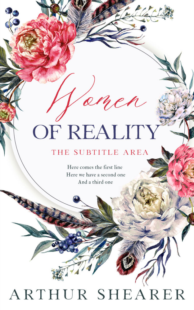 Front view of Mako #11024 - Premade Romance Book Cover