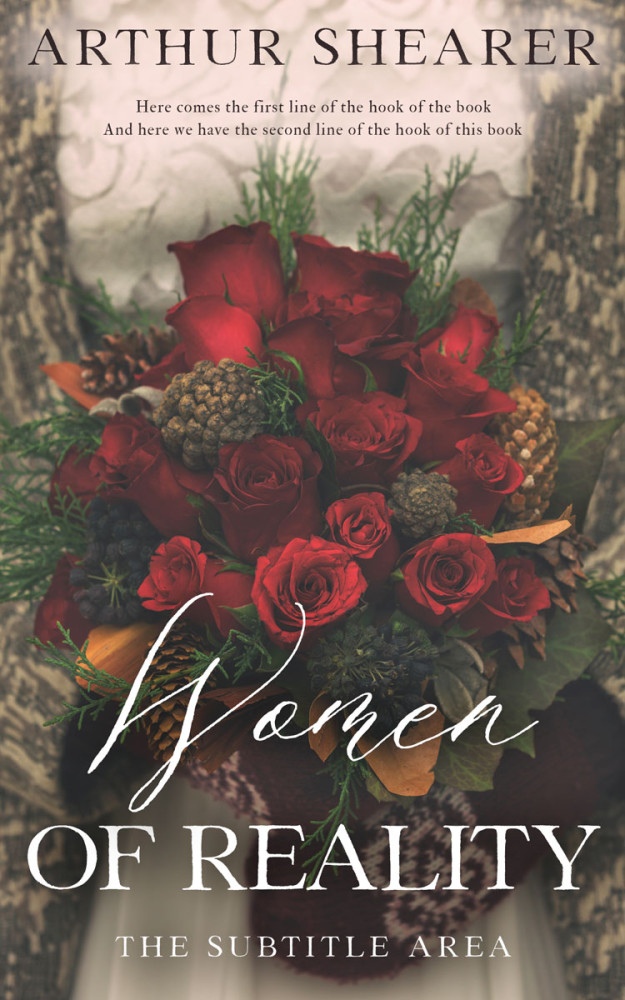 Front view of Armadillo #11032 - Premade Romance Book Cover