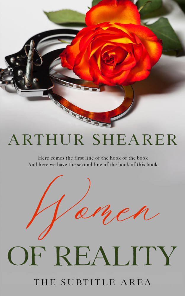 Front view of Silver #11036 - Premade Erotica Book Cover