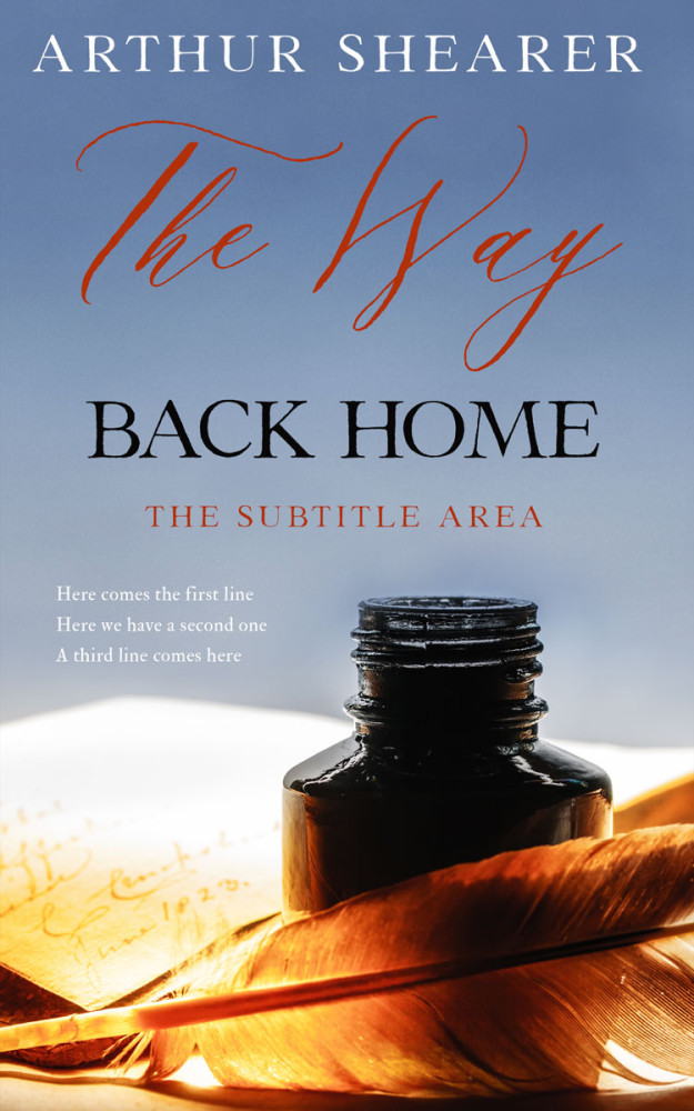 Front view of Bali Hai #11075 - Premade Poetry Book Cover