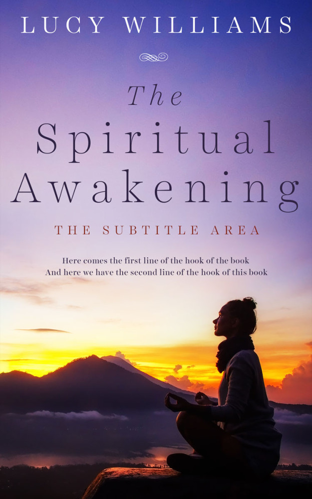 Front view of Chatelle #11115 - Premade Health & Mind & Body Book Cover