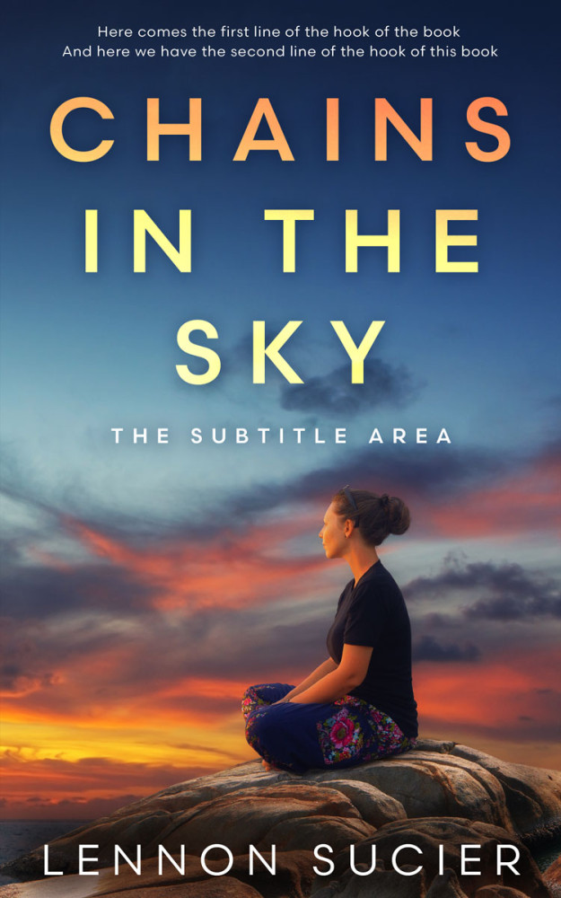 Front view of Fiord #11130 - Premade Health & Mind & Body Book Cover