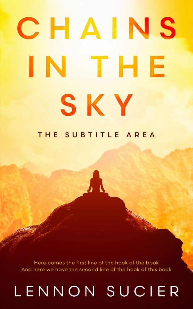 Front view of Mahogany #11132 - Premade Health & Mind & Body Book Cover