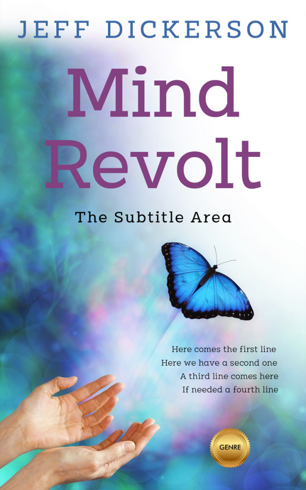 Front view of Ghost #11148 - Premade Health & Mind & Body Book Cover | BookCoverZone