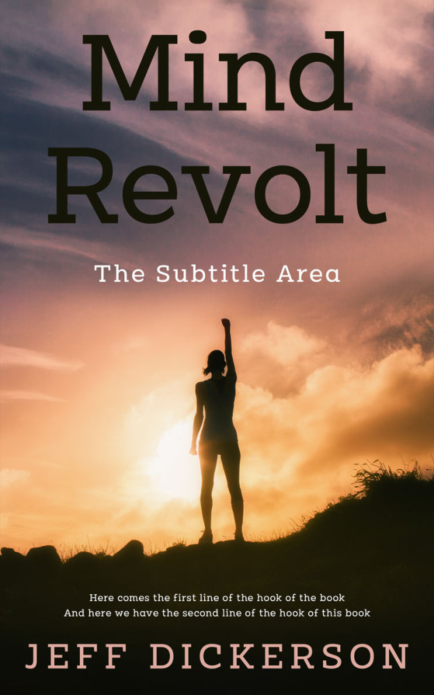 Front view of Sandal #11151 - Premade Health & Mind & Body Book Cover