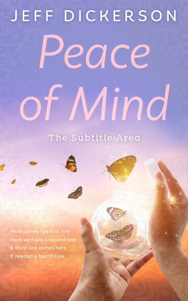 Front view of London Hue #11161 - Premade Health & Mind & Body Book Cover