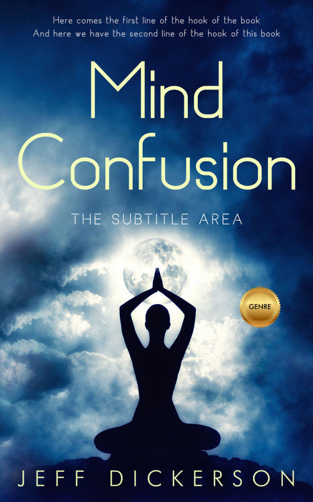 Front view of Biscay #11184 - Premade Health & Mind & Body Book Cover