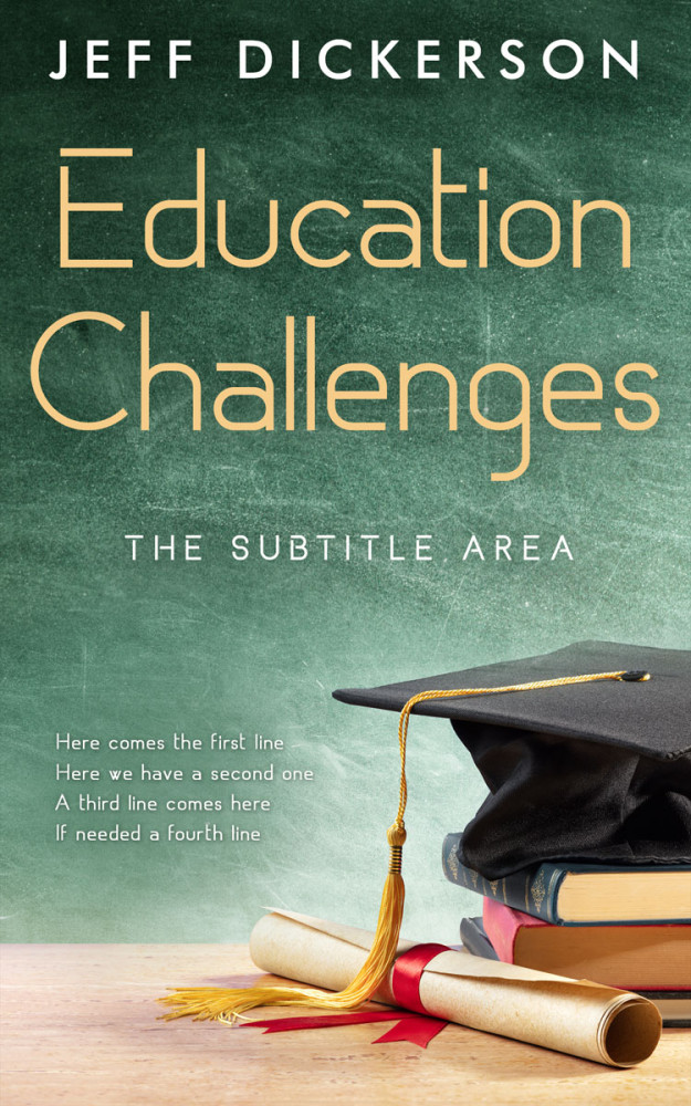 Front view of Como #11209 - Premade Self-Improvement & Self-Help Book Cover