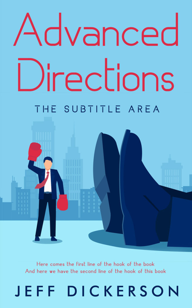 Front view of Seagull #11213 - Premade Business Book Cover