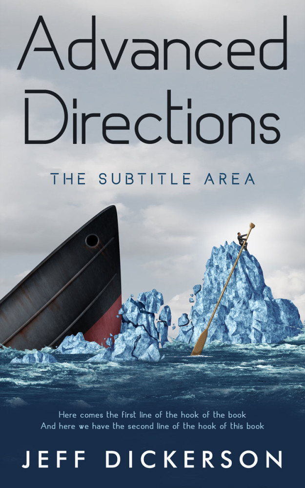 Front view of Cloud Burst #11216 - Premade Self-Improvement & Self-Help Book Cover