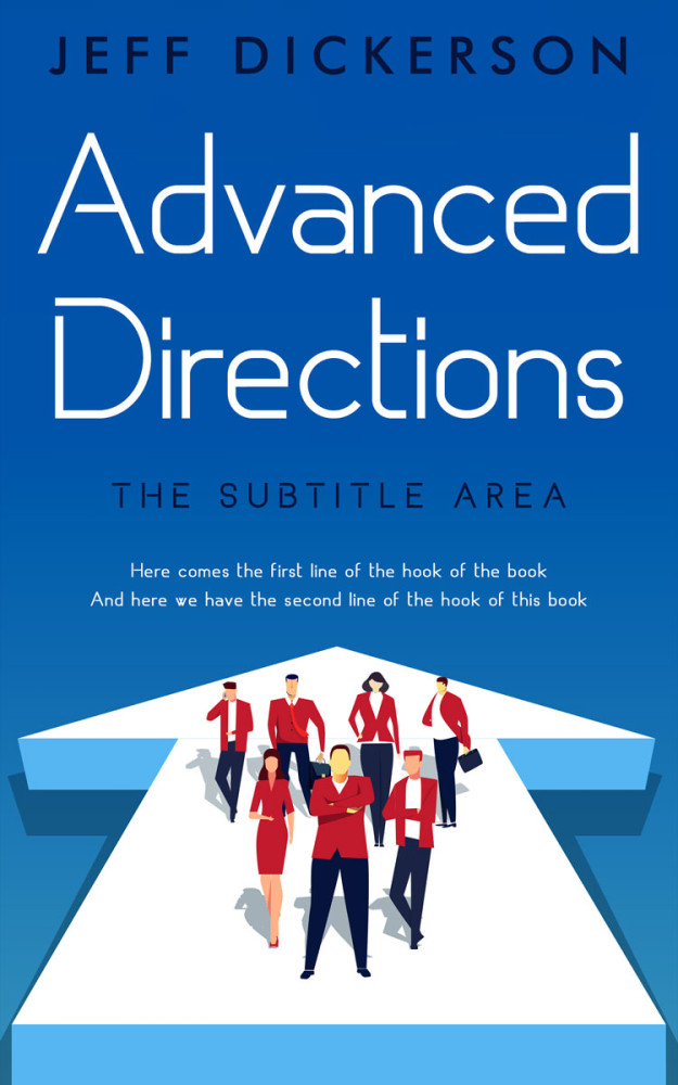 Front view of Endeavour #11217 - Premade Self-Improvement & Self-Help Book Cover