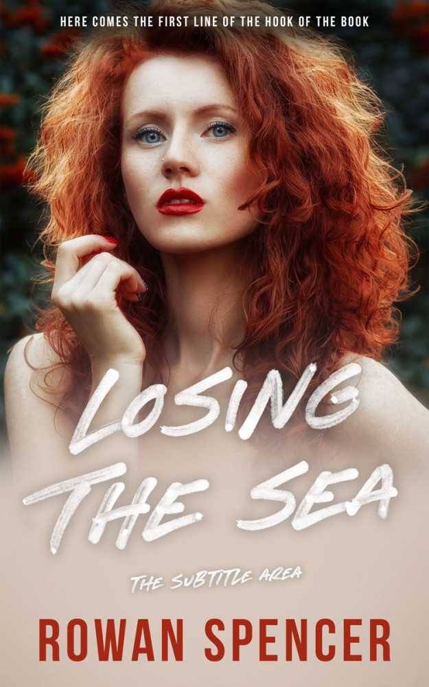 Front view of Soft Amber #11306 - Premade Erotica Book Cover