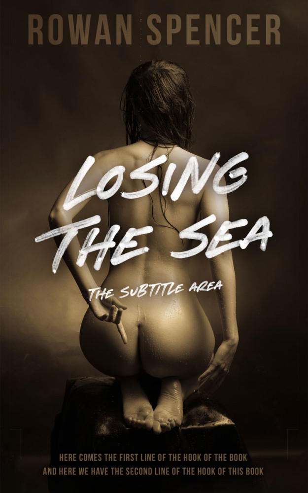 Front view of Oil #11308 - Premade Erotica Book Cover