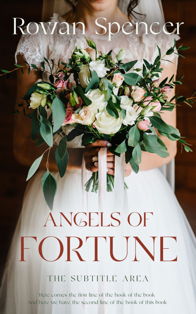 Front view of Timberwolf #11326 - Premade Romance Book Cover