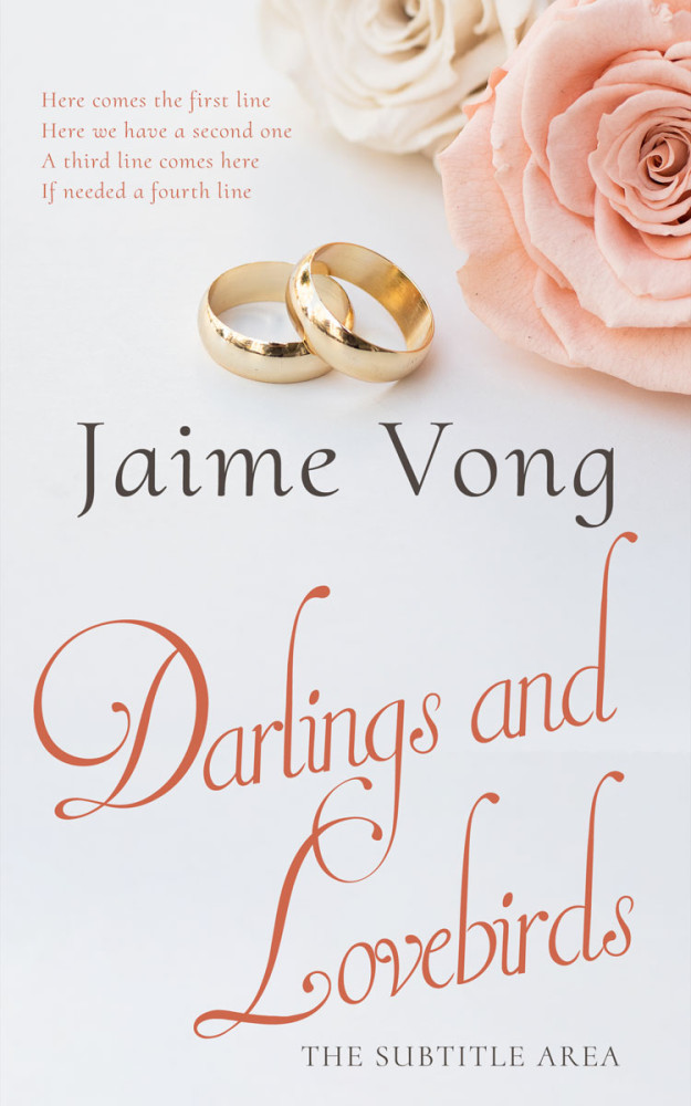 Front view of Bon Jour #11342 - Premade Romance Book Cover