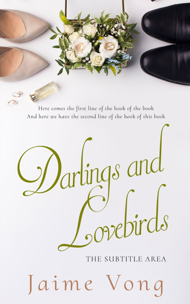 Front view of Bon Jour #11344 - Premade Romance Book Cover