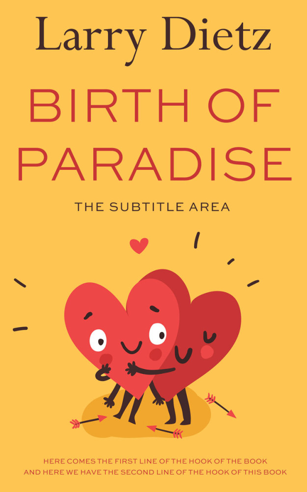 Front view of Saffron Mango #11354 - Premade Romance Book Cover