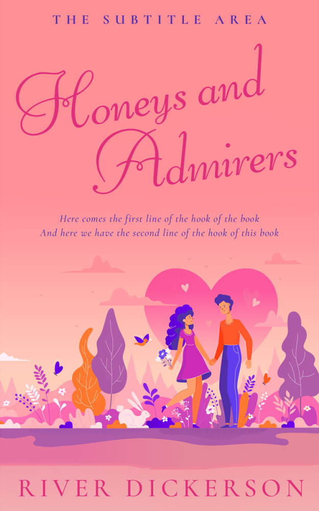 Front view of Mauvelous #11369 - Premade Romance Book Cover | BookCoverZone