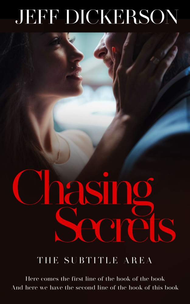 Front view of Gondola #11389 - Premade Romance Book Cover