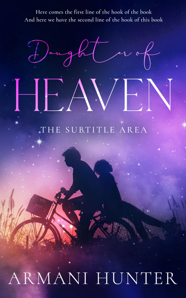 Front view of Viola #11401 - Premade Romance Book Cover