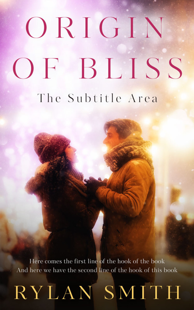 Front view of Bizarre #11417 - Premade Romance Book Cover