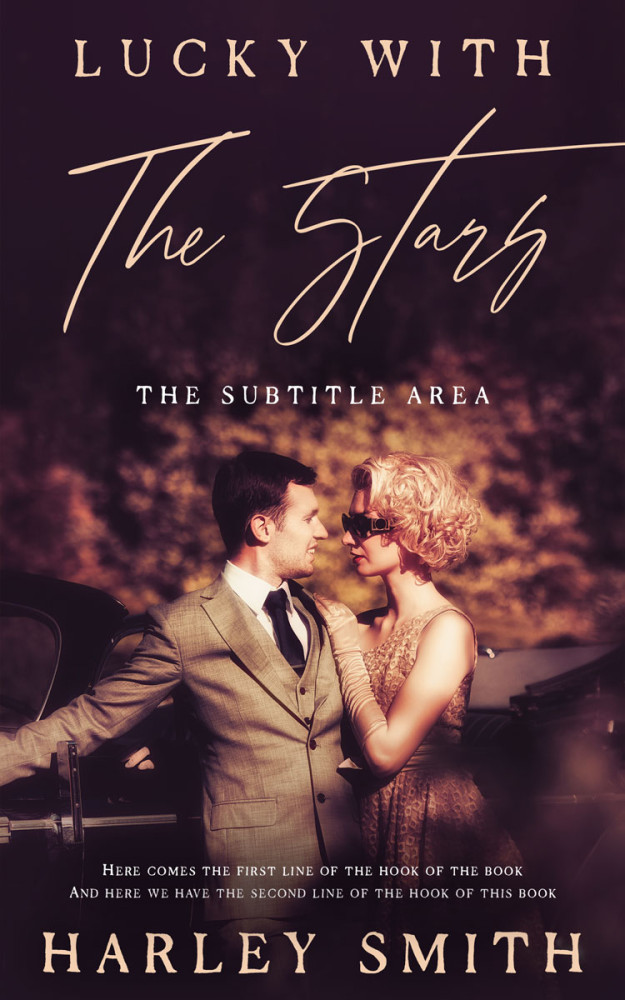 Front view of Gondola #11436 - Premade Romance Book Cover