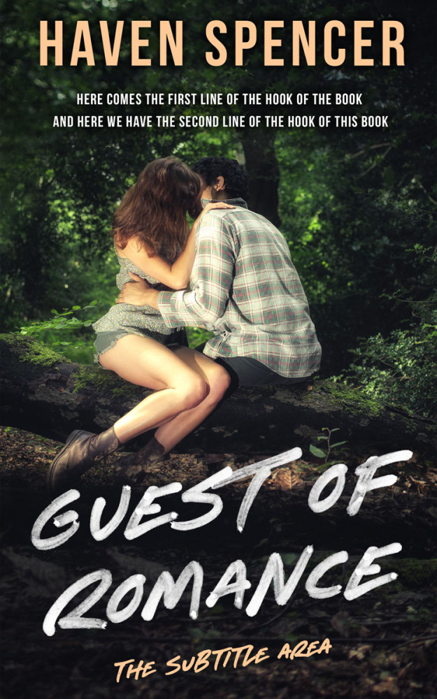 Front view of Heavy Metal #11445 - Premade Romance Book Cover