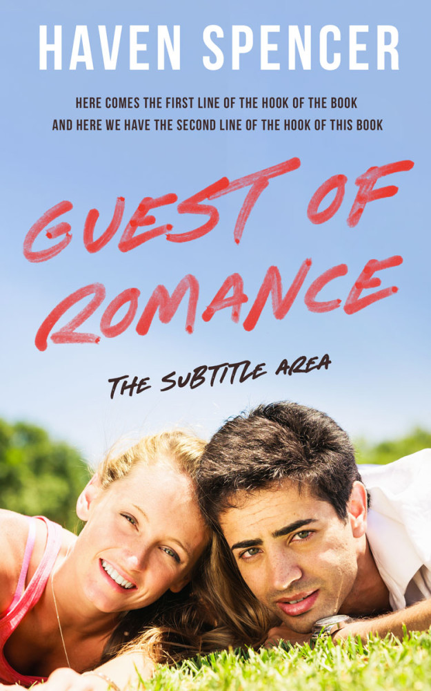 Front view of Blue Haze #11447 - Premade Romance Book Cover