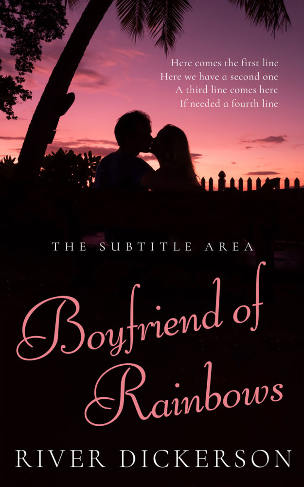 Front view of Night Rider #11454 - Premade Romance Book Cover