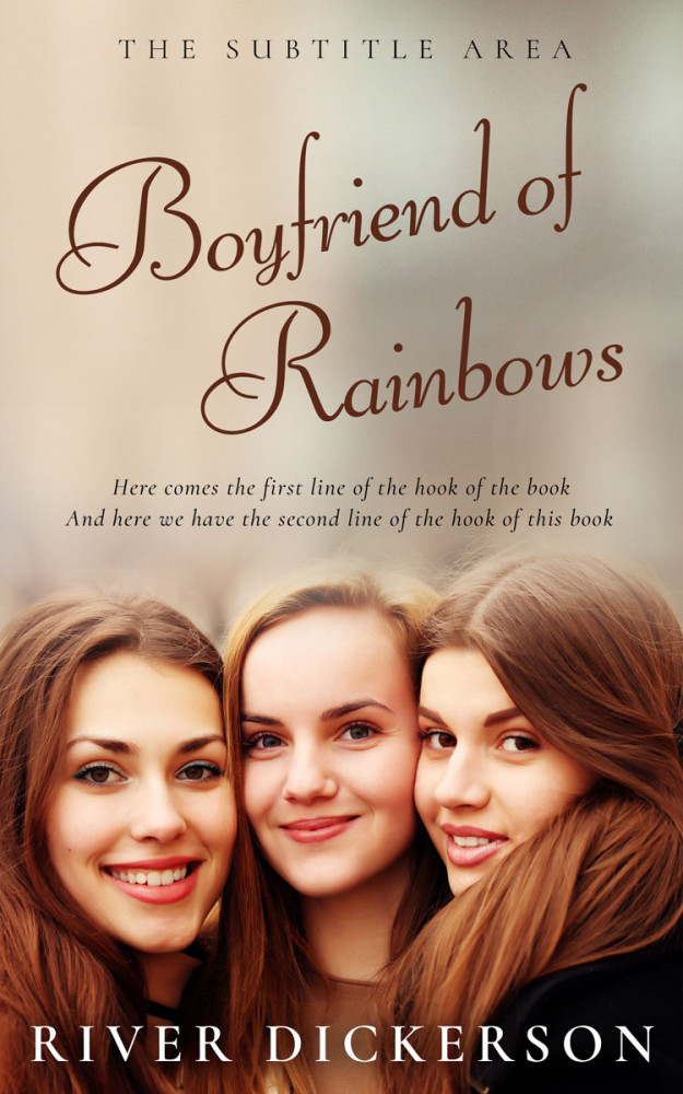 Front view of Vanilla #11461 - Premade Teen & Young Adult Book Cover