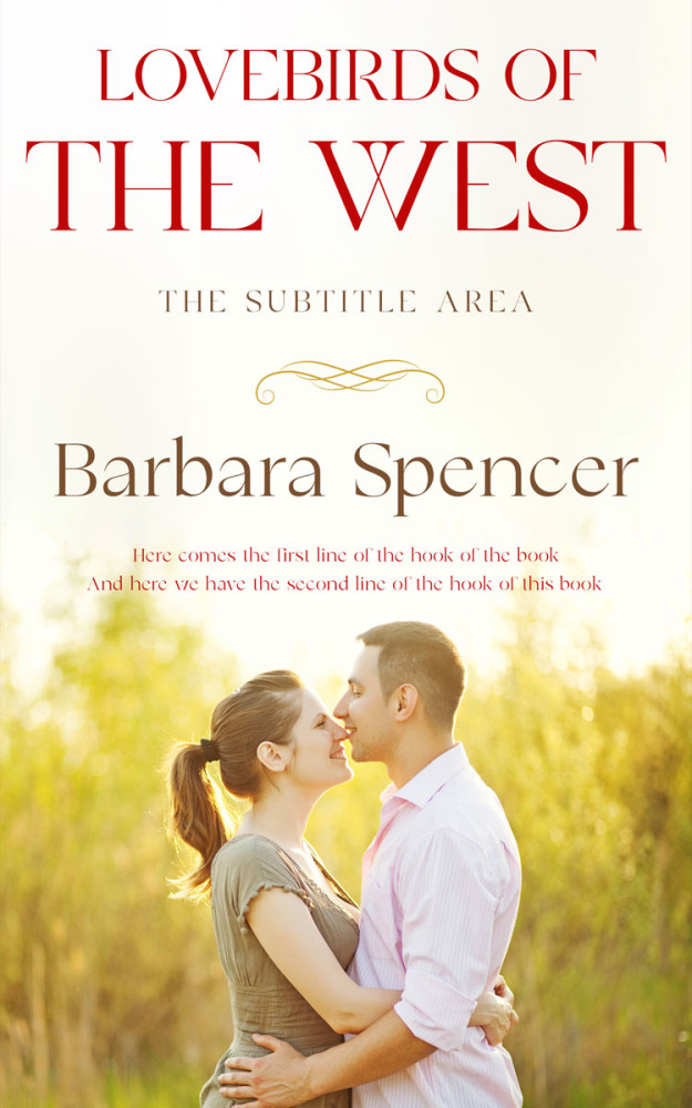 Front view of Roti #11463 - Premade Romance Book Cover